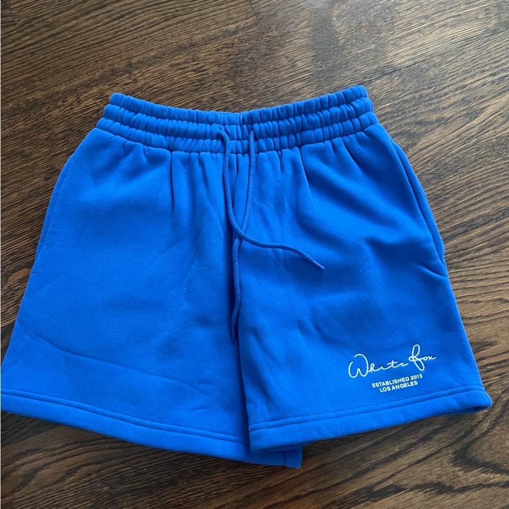 White Fox Check It Out Lounge Shorts
